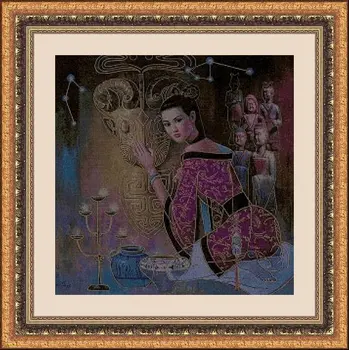 

CROSS STITCH KIT PANDATHREAD MODERN AND SURREAL 33151