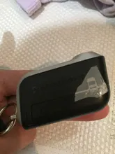 Llavero para mando a distancia LCD Vertical A93, sistema de alarma antirrobo para coche, bidireccional, rusa, A93