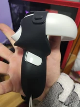 Cubierta protectora de VR para Oculus Quest 2, funda de controlador táctil VR con empuñadura de correa de nudillo para Oculus Quest 2