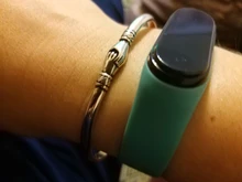 XIYANIKE-Anillo de plata de primera ley con cadena fina para mujer, sortija, plata esterlina 925, estilo coreano, ancho, hecho a mano