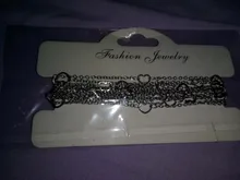 Cadena de acero inoxidable con cuentas de oro y corazón para pendientes, tobillera, collar, joyería, manualidades, bricolaje, 2M