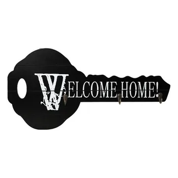 

Wall mounted coat hanger Black (52 X 4 x 26 cm) 111980