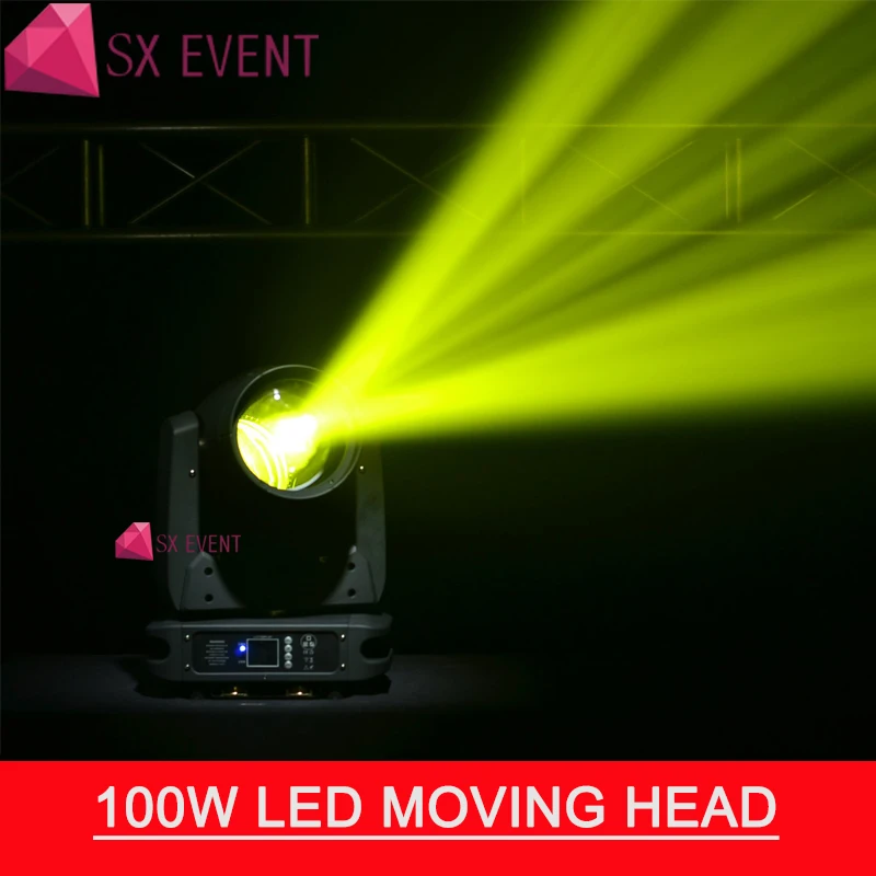 Свадебные dj setup 100 Вт Луч точечный светодиодный движущаяся голова сценическое световое оборудование для дискотек ночной клуб