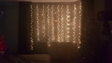 3MX3M LED Curtain Garland on The Window USB String Lights Fairy Festoon Remote Control