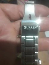 Curren-reloj para hombre, de cuarzo con cronógrafo, de pulsera, resistente al agua, deportivo, de acero inoxidable, masculino