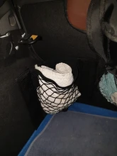 Net Organizer Pocket-Bag-Mesh Storage-Bag Trunk Seat Elastic-String Auto-Accessories