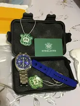STEELDIVE-Correa mecánica automática de 20mm, correas de reloj de repuesto, reloj automático de 22mm, pulseras de relojes de buceo, correa de 20/22mm