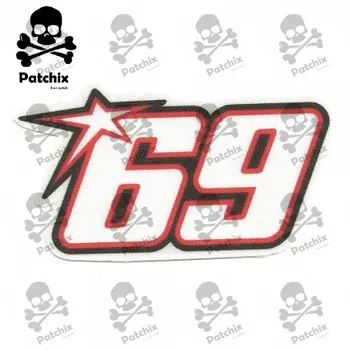 

NICKY HAYDEN Iron patch toppa ricamata gestickter patch patch brode parche bordado Size: 8,50cm