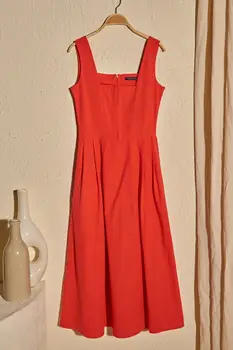 

Trendyol Collar Detail Dress TWOSS20EL1367