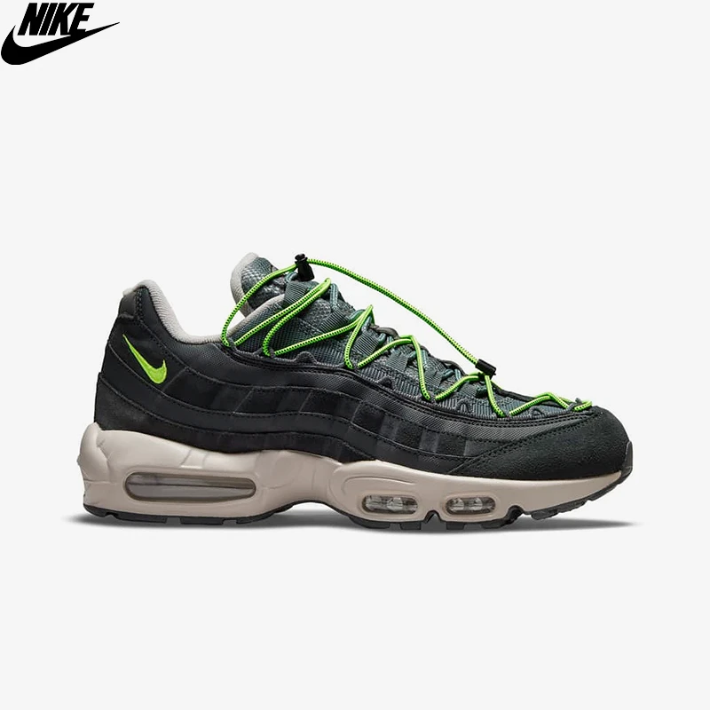 Nike zapatillas Nike Air Max 95 para hombre, calzado deportivo, color  gris/verde, Original, DO6391 001|Zapatillas para caminar| - AliExpress