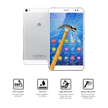 

Glass Protector tempered glass tablet for Huawei MediaPad X1 / X2
