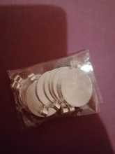 Base para colgante de cabujón, bandejas para dijes, artesanías para hacer joyería, accesorios hechos a mano, 10 Uds., 20/25/30mm