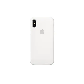 

White silicone iPhone case
