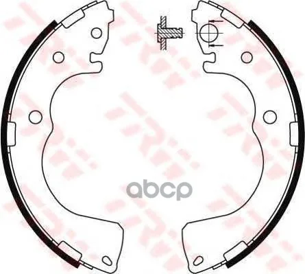 Колодки Барабанные Mazda Mpv Ii(Lw) Gs8435 TRW/Lucas арт. GS8435