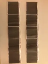 Tira de Protección de espuma de microfibra, almohadillas antiniebla para puente nasal, cojín para máscara bucal, materiales de protección, 100 Uds.