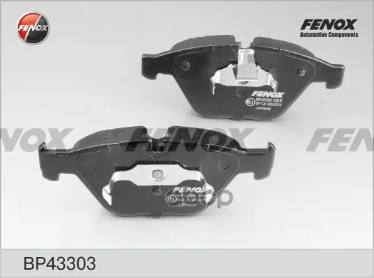 Колодки Тормозные Дисковые Fenox Bp43303 FENOX арт. BP43303
