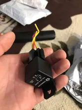 Automotive-Relay Relay Socket Copper-Terminal 4pin Waterproof 12V 40A 5pin with Black