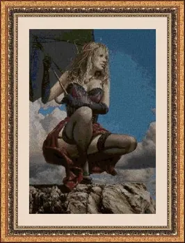

CROSS STITCH KIT PANDATHREAD GREAT PAINTERS 32343