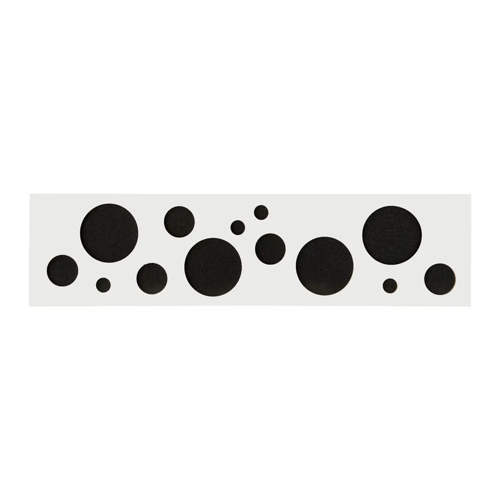 Белый АКУСТИЧЕСКИЙ ПОРОЛОН ПАНЕЛЬ ECHOTON BUBBLES LONG - Цвет: Белый