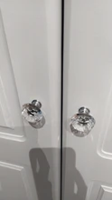 Furniture Hardware Wardrobe-Handle Drawer Pulls Cupboard Glass Knobs Cabinet-Door Diamond