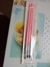 Cepillo talla 3 uds plana constructor limpia pluma de Gel UV polaco acrílico de Arte de uñas Consejos de dibujo y pintura manicura herramientas