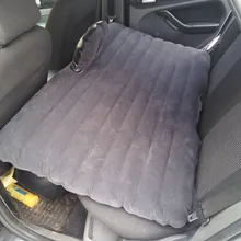 Colchones inflables para viajar en coche, cama universal para asiento trasero, sofá multifuncional, almohada, cojín y colchoneta para acampar al aire libre