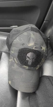 Hat Airsoft-Cap Snapback Mesh Sun-Visor Skull Skeleton Baseball Trucker Military Hunting