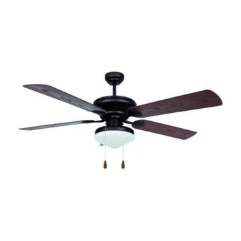 

Ceiling Fan with Light Obergozo CP 73132 60W Black