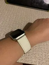 Eastar-Correa de cuero para Apple Watch SERIE DE gomillas 5/3, pulsera deportiva de 42mm y 38mm para iwatch 6 4 SE, 3 colores, gran oferta