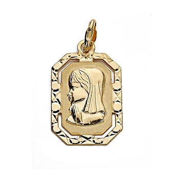 

Medal 18k gold Virgin Nina 20mm. Frame [9021GR] -Customizable-RECORDING INCLUDED IN THE PRICE