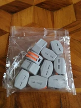 Cable-Connectors Splicing Push-In-Terminal-Block Fast-Wire Mini SPL-2/3 Compact Spring