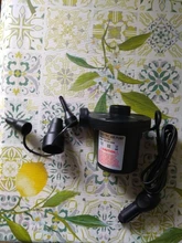 Bomba de aire eléctrica portátil para colchón, inflador, deflector, Au 12 20