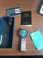 LIGE-Reloj de lujo con correa de acero dorado rosa para mujer, accesorio de pulsera resistente al agua, de marca superior