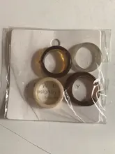 HUANZHI-Conjunto de anillos redondos de resina acrílica para mujer, colorido, Diamante de imitación cuadrado geométrico, regalo de viaje, 2021