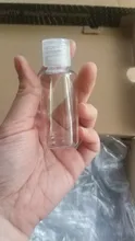 Botella vacía de plástico para champú, contenedor de viaje, loción cosmética, 20 piezas, 10/30/50/60/100ml