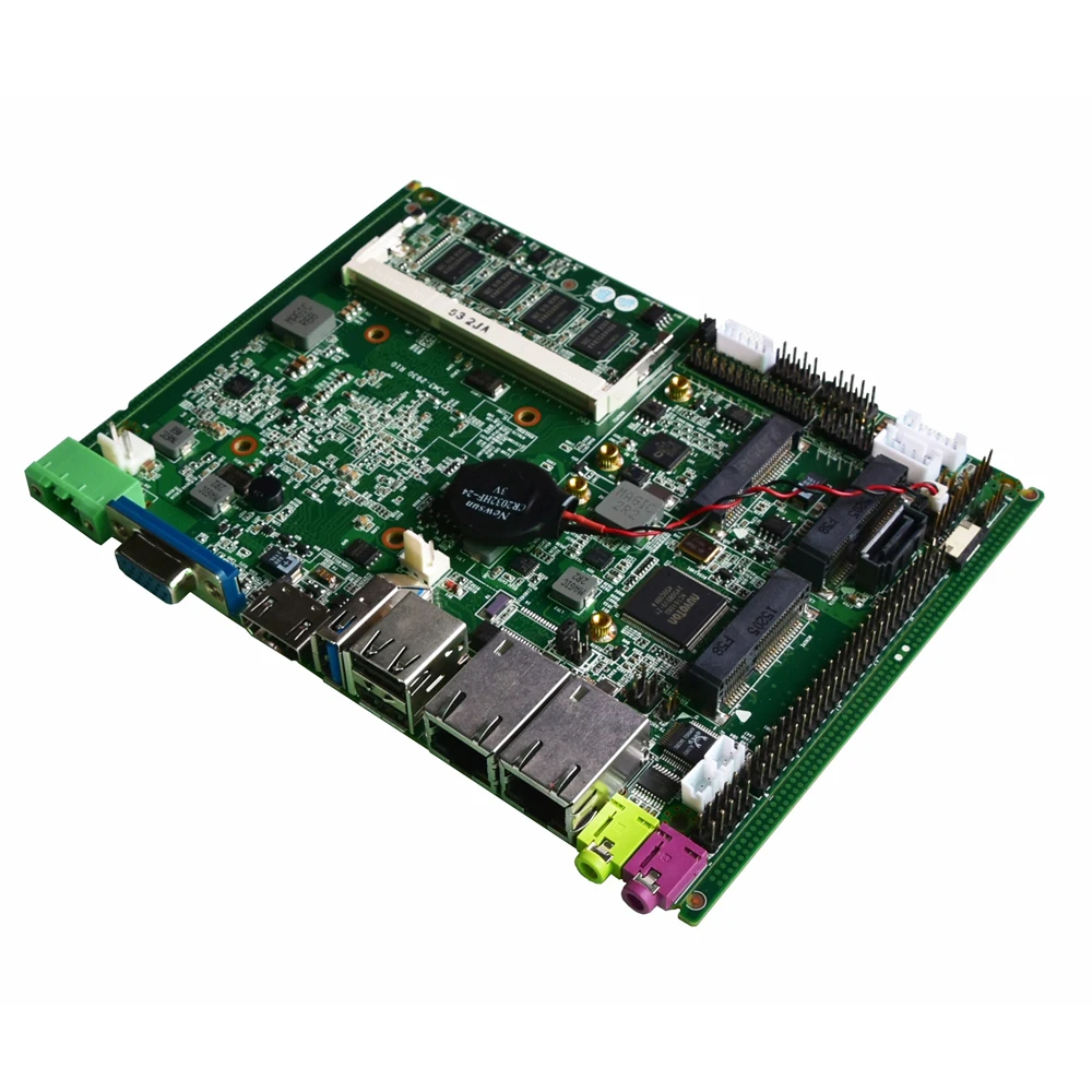 

Fanless itx motherboard with intel celeron j1900 CPU 4G ram 1xHDMI 1xVGA industrial mainboard