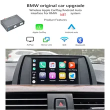 

Apple CarPlay Android Auto Interface Youtube for 13-17 BMW NBT System X1 X3 X4 X5 X6 F15 F30 F48 F01 F10 Car Play