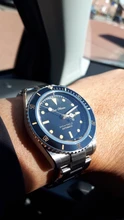 Diver Watch Mechanical-Watches Water-Ghost 20bar San Martin Sapphire NH35 Retro Luminous