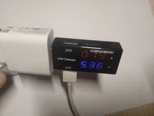 Voltímetro USB, medidor de voltaje de corriente, pantalla Digital LCD, probador de capacidad de batería, medición, indicador de carga USB