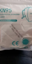 Mascarilla reutilizable KN95 de seguridad, máscara respiradora antipolvo, a prueba de polvo, FPP2, KN95, 2-100 piezas