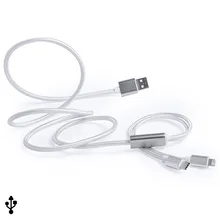 USB кабель для Micro USB и Lightning(120 см) 145786