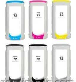 

C9371A Plotter Dye cyan compatible ink cartridge for HP Designjet T1100,T1200,T1300,T2300-72