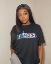 Rosabeauty-Peluca de cabello humano Remy para mujeres negras, 4x4 postizo Frontal de encaje, 28 y 30 pulgadas, pelo liso brasileño predespuntado