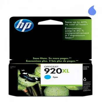 

CD972AE ORIGINAL CARTRIDGE HP CYAN (N 920 XL) 700 p.