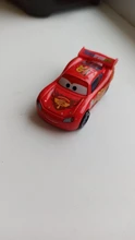 Disney-Set de figuras de la película Cars 3 de metal, juguete de modelo de coche, a escala 1:55, con diseño de relámpago McQueen, Jackson, Mack, tío Truck, regalo para para cumpleaños
