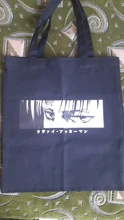 Bolsa de lona para compras para mujer, bolso ecológico de estilo de los 90, bolsa de hombro para chica, Anime Attack on Titan dibujo Kawaii
