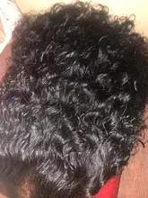 Transpare-Peluca de cabello humano rizado de 13x6 para mujeres negras, postizo de encaje Frontal con ondas profundas, prearrancado, 360 densidad, HD