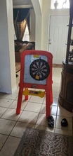 Diana de juguete para niños, bola adhesiva de seguridad, dardos de juguete de calidad para interiores y exteriores, juguete de actividad para padres e hijos