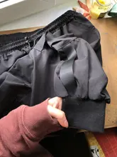 Pantalones Cargo de harén con bolsillos laterales para hombre, pantalón negro de Hip-Hop, informal, a la moda, ropa de calle, 2020 cintas