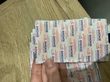 Kit de tirita de vendaje externo, accesorios, 72x19mm, 50 Uds.